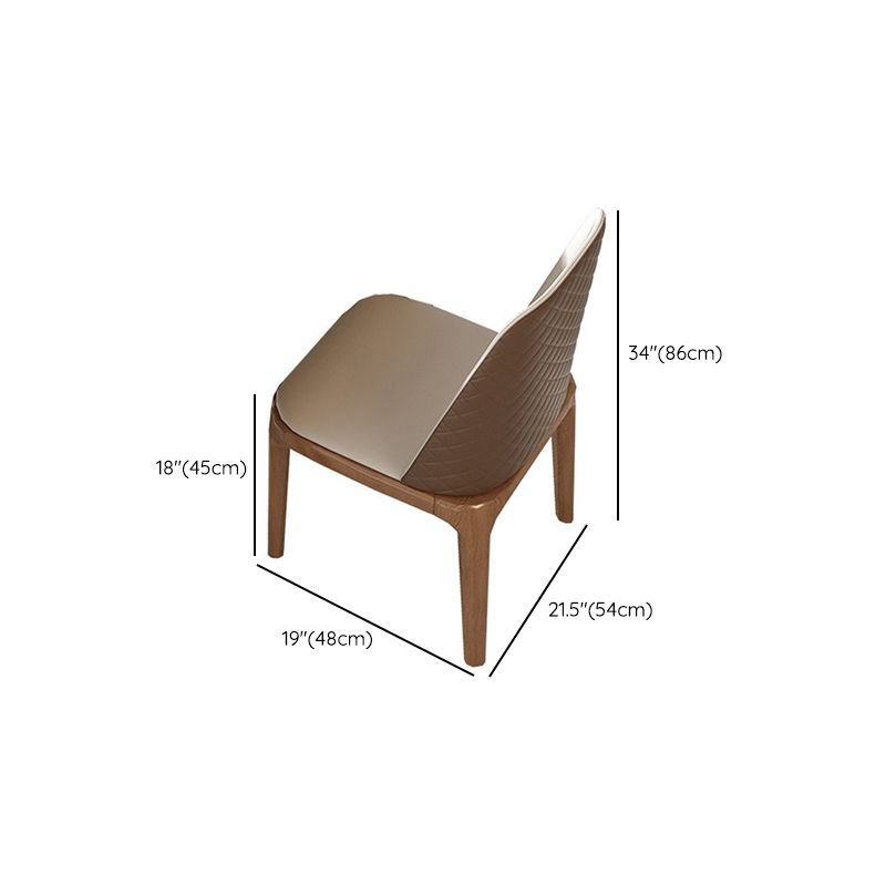 Modern Style Rectangle Table Set 1/2/5/7 Pieces Dining Set with Wood Legs