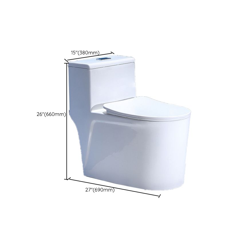 Modern All-In-One Flush Toilet Floor Mount Urine Toilet for Washroom