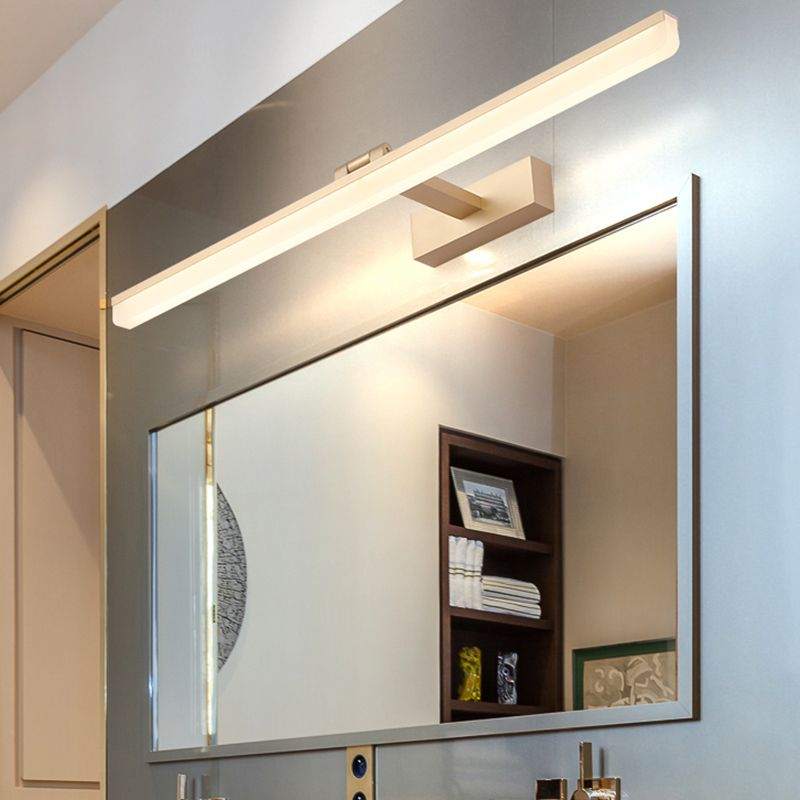 Bathroom LED Mirror Cabinet Lamp Modern Bath Light in 3 Color Finish