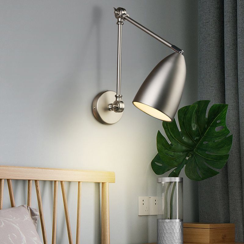 Einfache verstellbare Wandleuchten mit einer blubwandmontierten Leuchte für Wohnzimmer