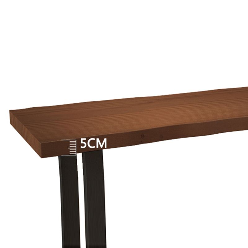 Glam Wood Pub Dining Set 1/2/5/7/9 Pieces Shop Bar Pub Table Set in Brown