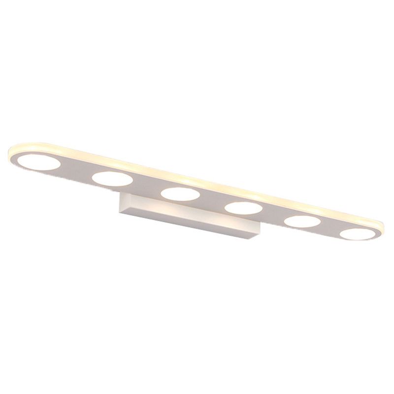Acrylic Geometric Wall Lighting Fixture Minimalism LED Wall Mount Light Fixture in White