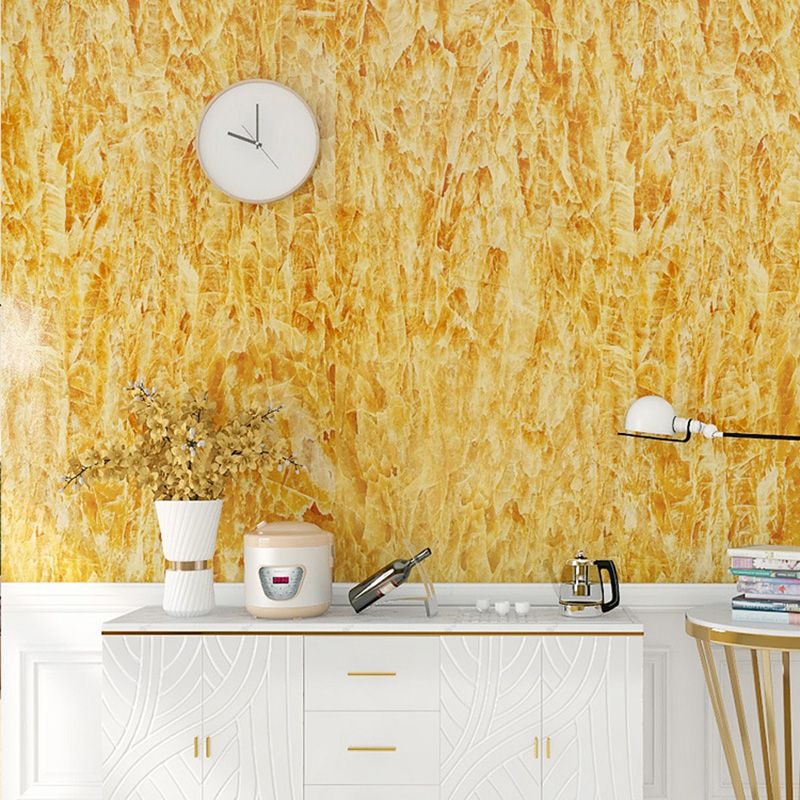 Simple Multi Colored PVC Wallpaper Roll Textured Plain Patterned Self-Adhesive Wall Decor