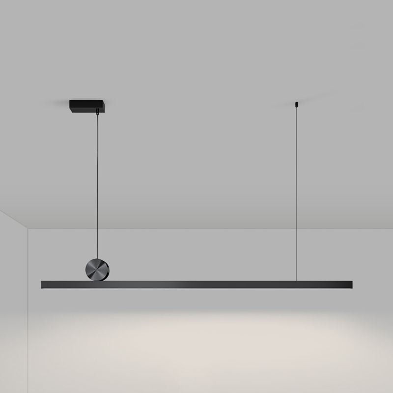 Luce di lusso Nordic Simple Slease LED LED Isola sospesa Luce a ciondolo per sala da pranzo