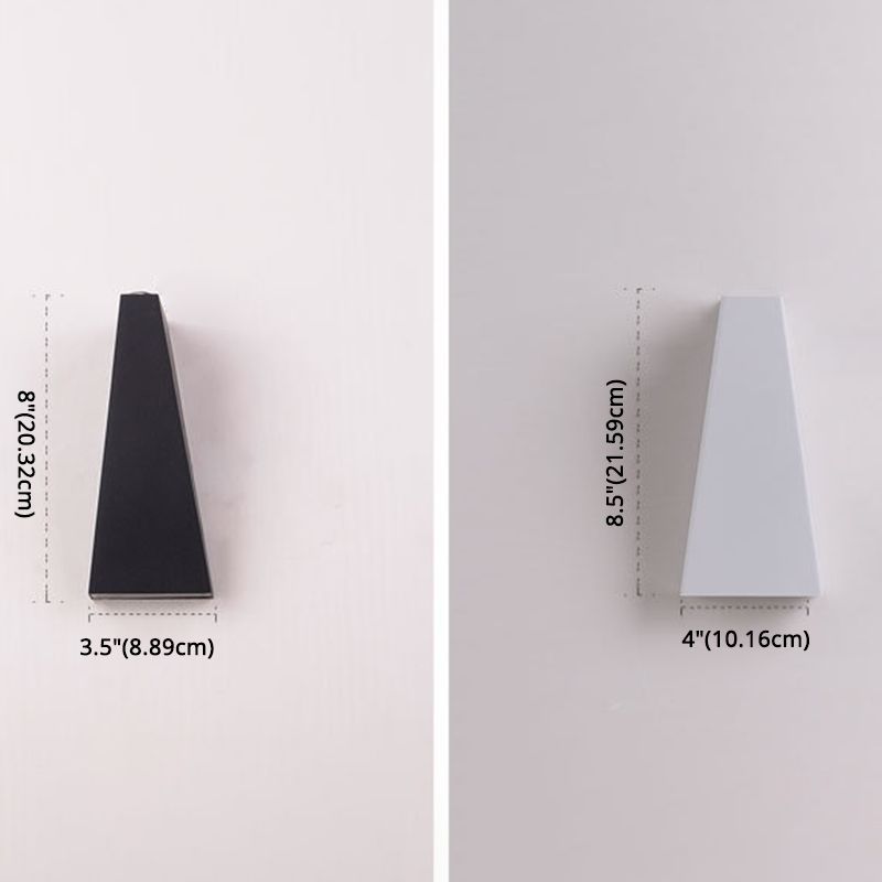 Luz de pared LED de forma irregular Alejría hacia arriba y hacia abajo Luz Diconce para el corredor