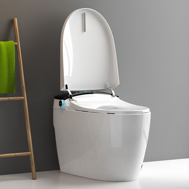 Modern One Piece Toilet Floor Mounted Ceramic Flush Toilet with Toilet Seat