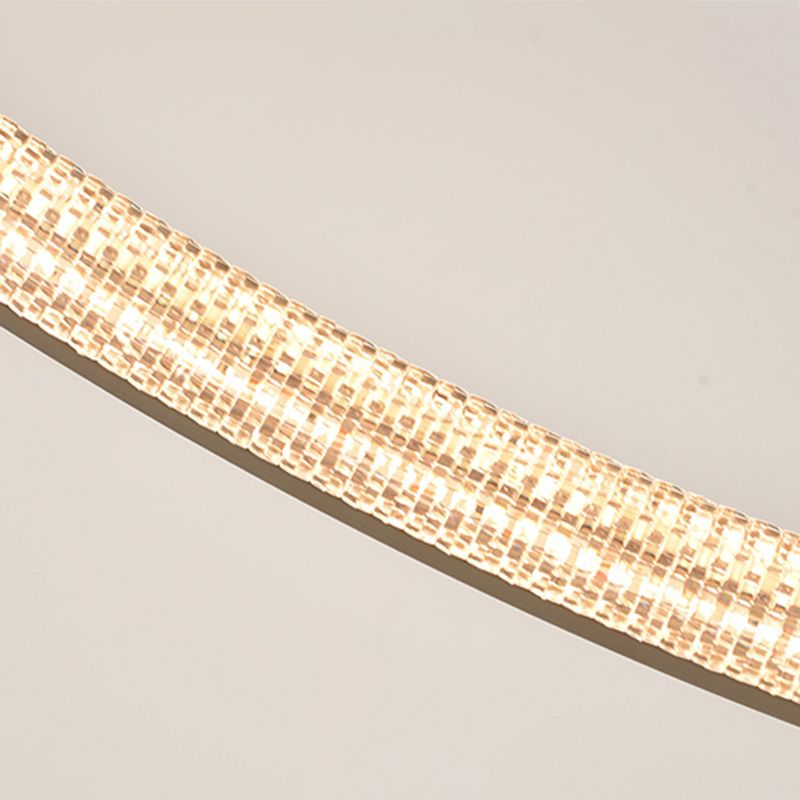 Circle Shade Metal Chandelier Lights Modern Chandelier Lighting Fixtures in Gold