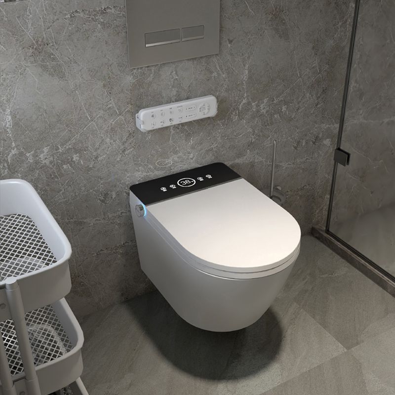 Modern Wall Mount Flush Toilet One Piece Toilet Single Flush Toilet