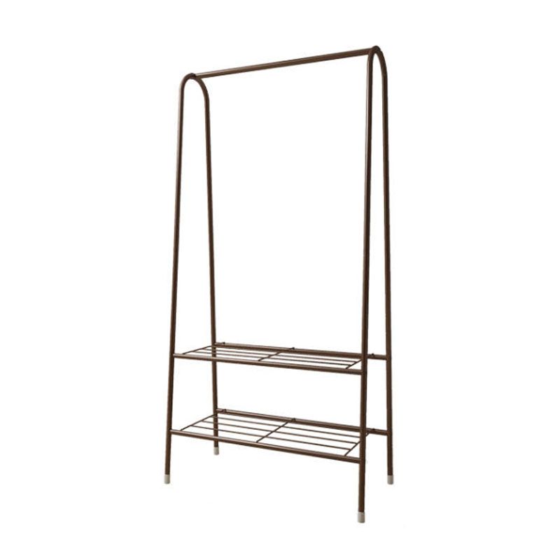 Industrial Style Hall Stand Metal Free Standing Hall Stand with Hooks
