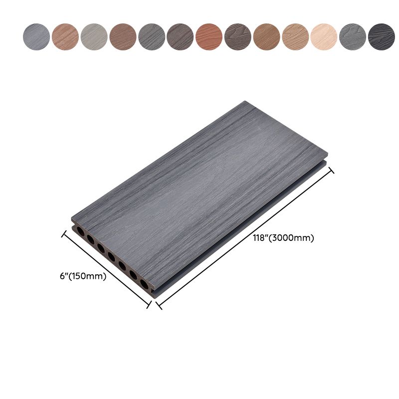 Embossed Patio Flooring Tiles Polypropylene Nailed Tile Set Floor Board