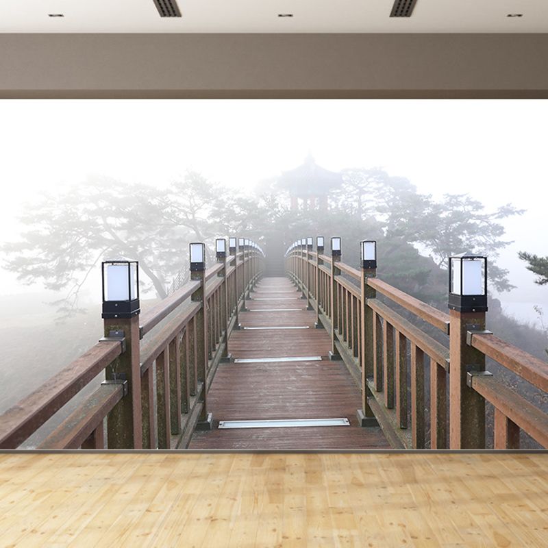 Space Extension Mural Modern Mildew Resistant for Wall Decor