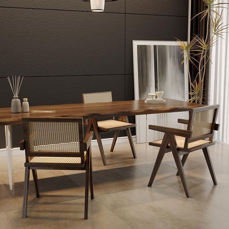 Modern 1/5/7 Pieces Dining Set Rectangle Wood Dining Table for Dining Room Kitchen