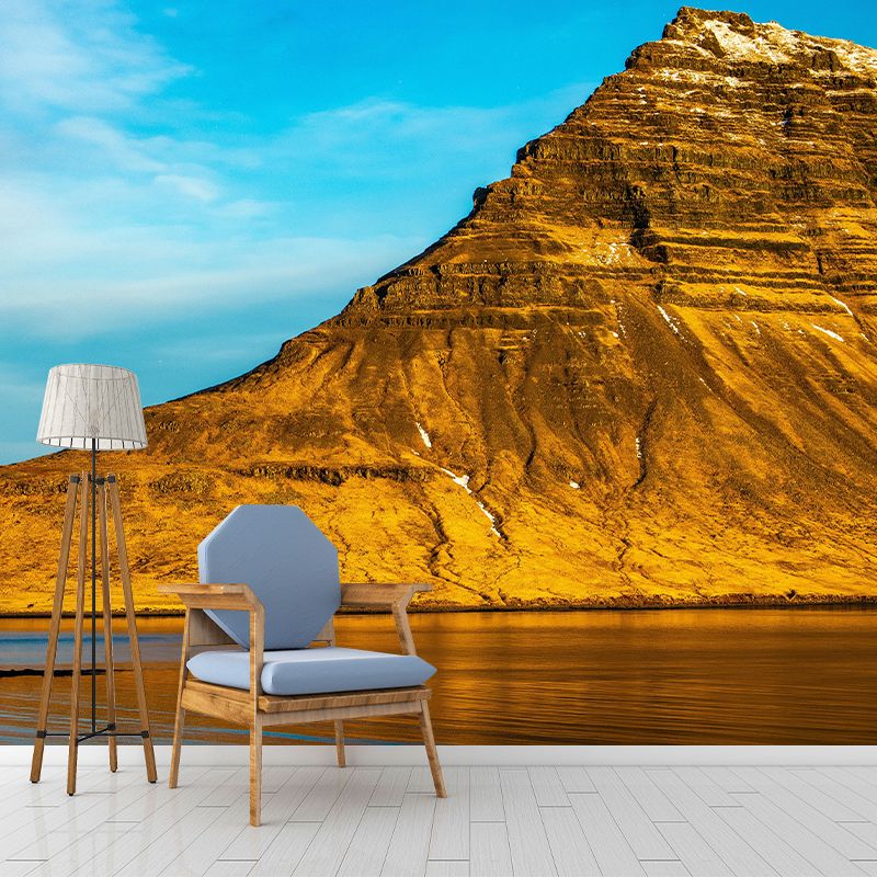 Environment Friendly Mountain Mural Eco-friendly Wallpaper for Home Decor