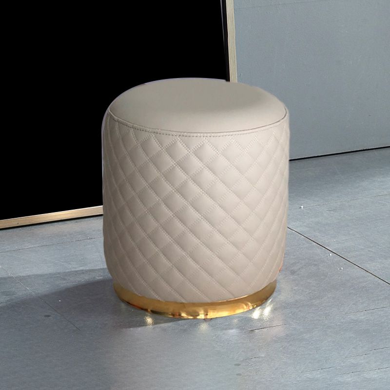 Orange Modern Cube Water Resistant Square Cube for Living Room