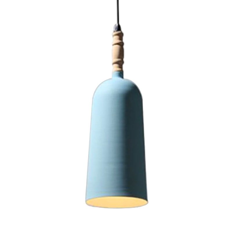 Seafoam E27 Lámpara colgante de metal de estilo moderno de luz colgante para restaurante
