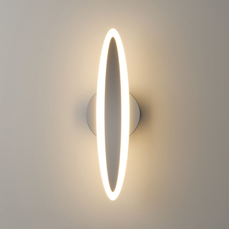 Metal Geometric Shape Wall Mount Lighting Modern 1-Light Wall Mounted Light Fixture