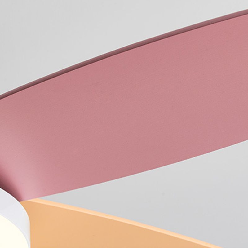 Éventail de ventilateur coloré à 5 lames