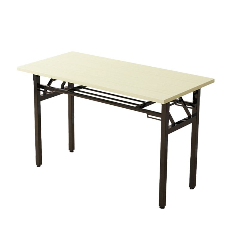 Modern Engineered Wood Computer Desk Rectangular Home Steel Legs Office Desk