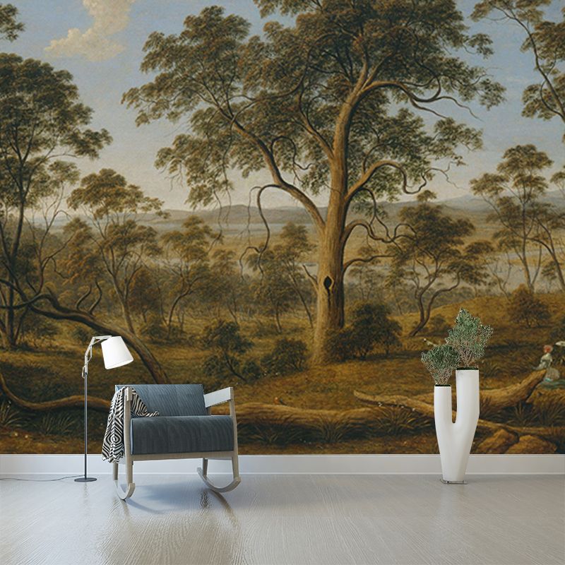 Painting Wall Murals Wallpaper Illustration Mildew Resistant Wall Murals for Home