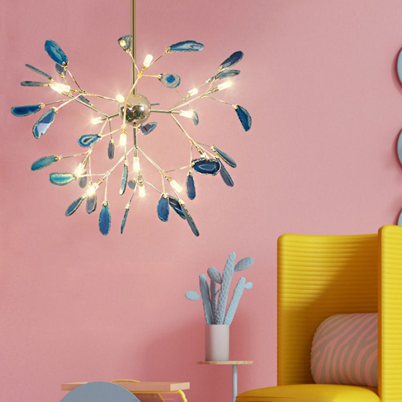 Fireflies Camera da letto Lampaggio dell'illuminazione Metal Minimalist Style Pendente lampadario