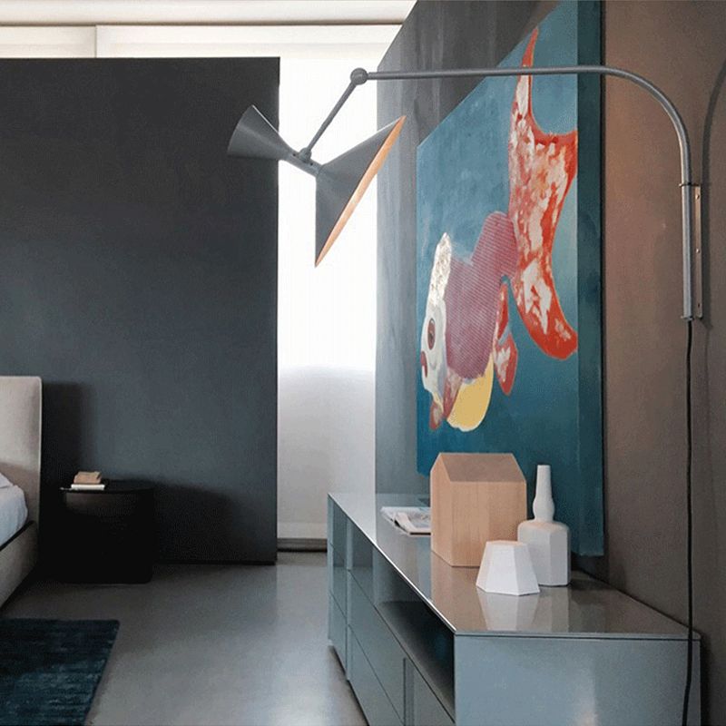 Moderne einfache verstellbare Wandleuchter 2-Bulbs-Wandmontageleuchte für Wohnzimmer