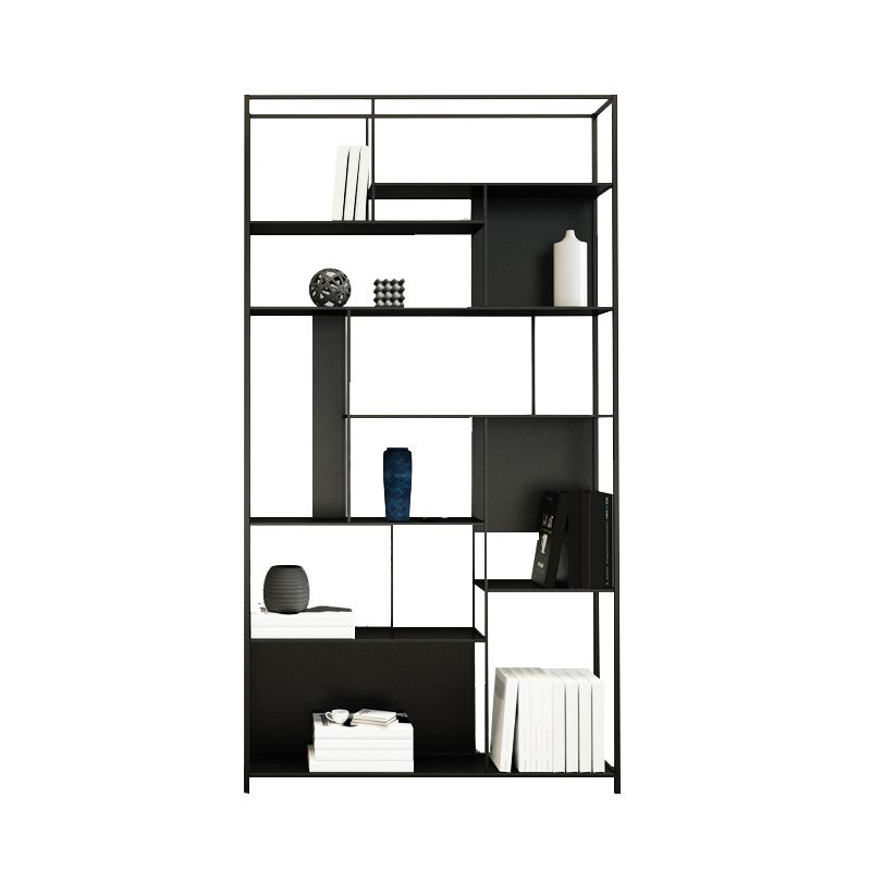 Industrial Open Rectangle Storage Bookshelf Home Office Etagere Bookcase