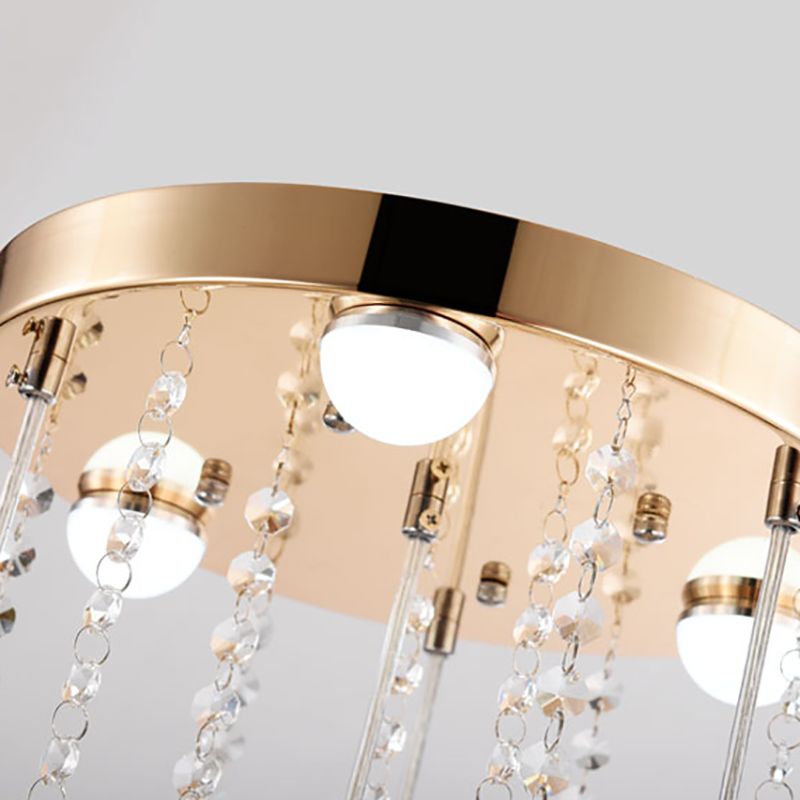 Globe hanglamp lamp armatuur moderne kristallen multi -light hangende lamp voor eetkamer