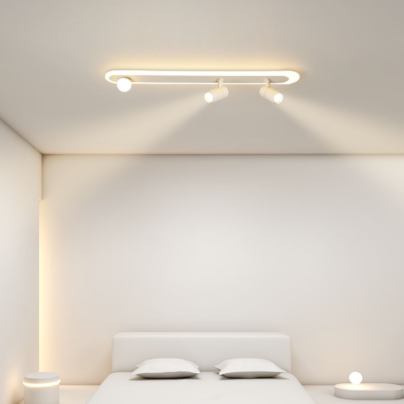 Lampe de plafond moderne de conception de projecteur de lumière de bâti affleurant pour le salon de chambre à coucher