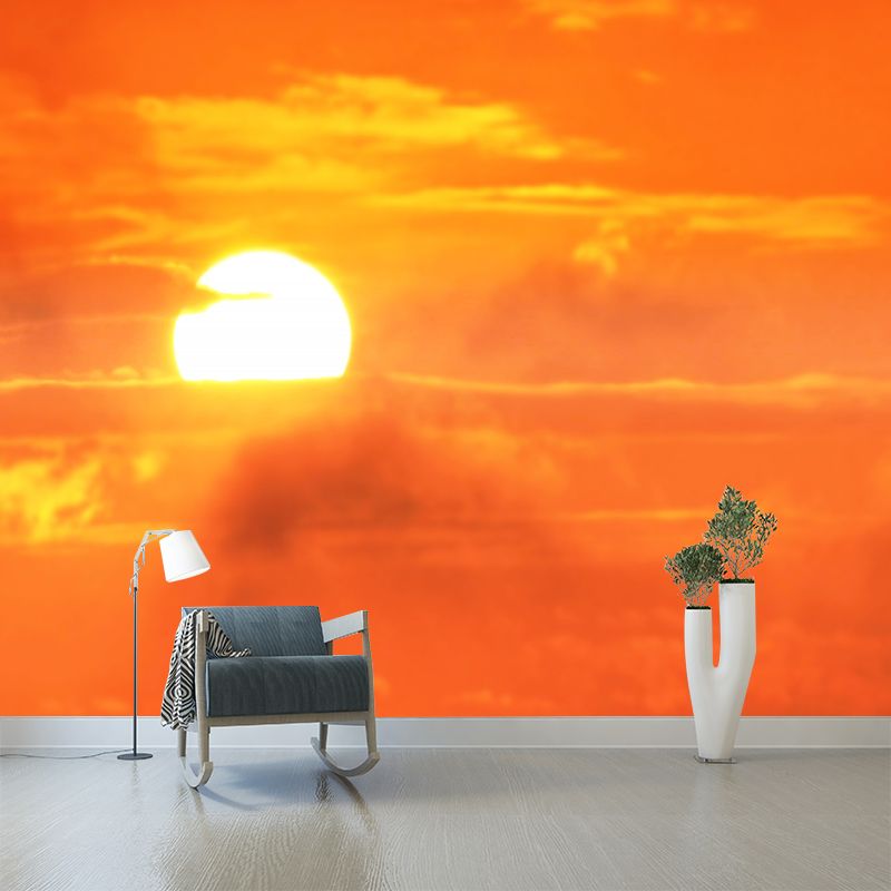 Afterglow View Removable Wall Mural for Sitting Room, Customized Size Available