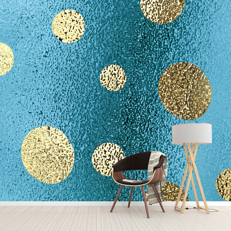 Revêtement Mural en feuille à pois, couleur vive, décoration murale de Style moderne pour la maison