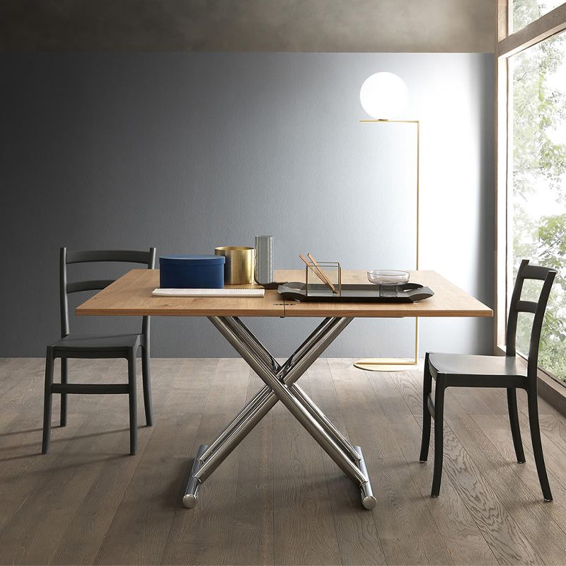 Simplicity Style Dining Site Table Rectangle Wood Folding Furniture