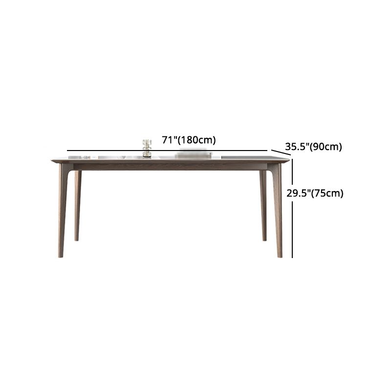 Modern Sintered Stone Dining Set 1/2/4/5/7 Pieces Dining Table with Chairs