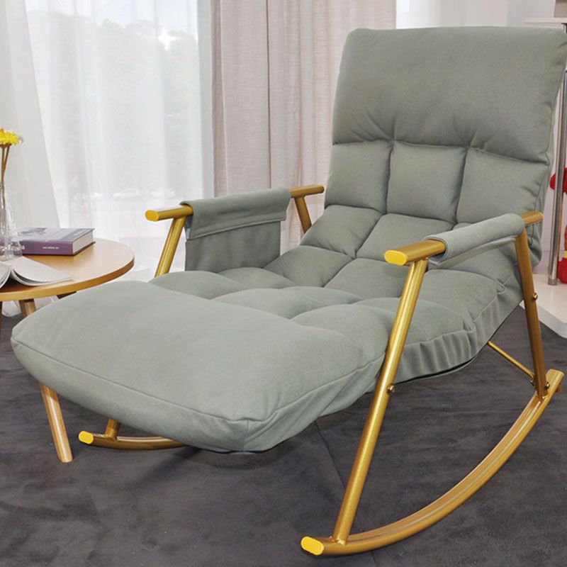 Single Modern Style Chaise Lazy Sofa Chair Lounge Leisure Rocking Chair