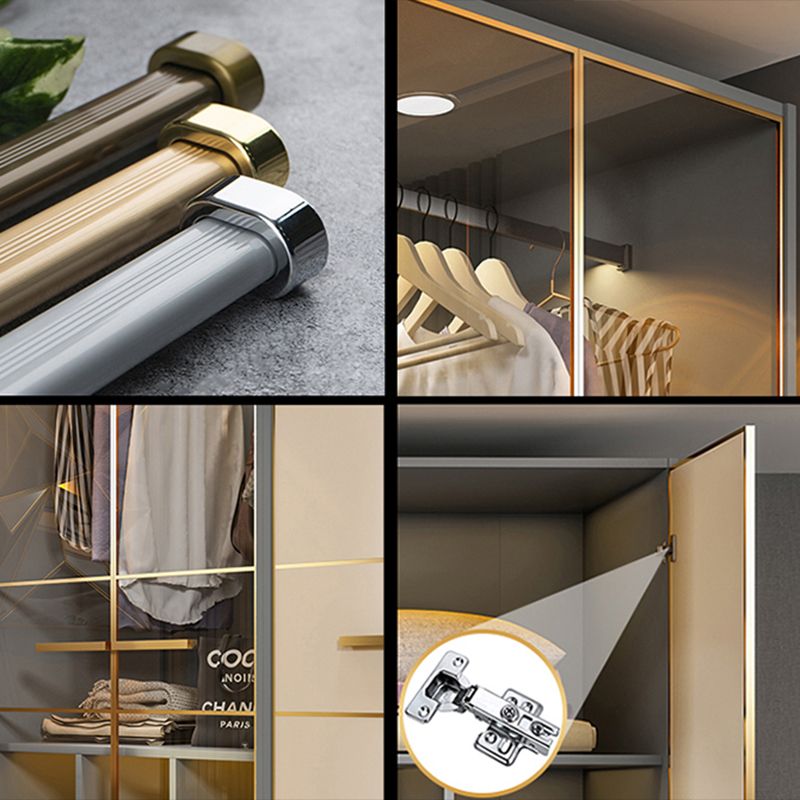 Contemporary Style Wardrobe Wood Wardrobe Closet for Bedroom