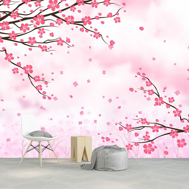 Plum Blossom Wall Murals Modernism Environment Friendly Home Wall Decor, Full Size