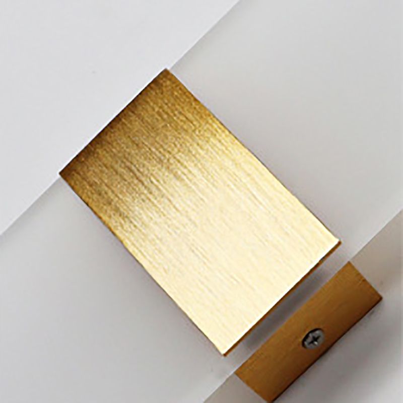 Iluminación moderna de pared LED Iluminación minimalista de pared con sombra acrílica para pasillo