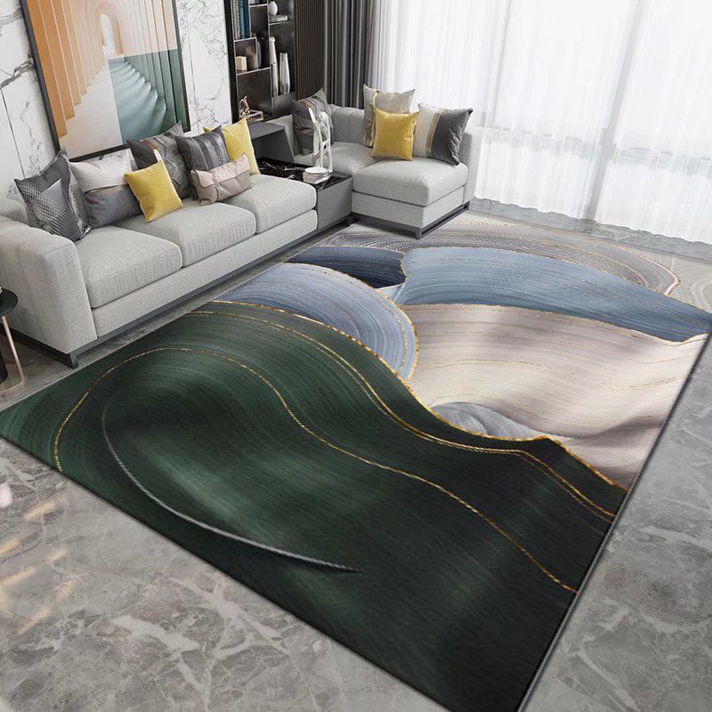 Modern artistiek patroon Tekenpatroon Polyester binnen tapijt vlekbestendig gebied Teken voor woonkamer