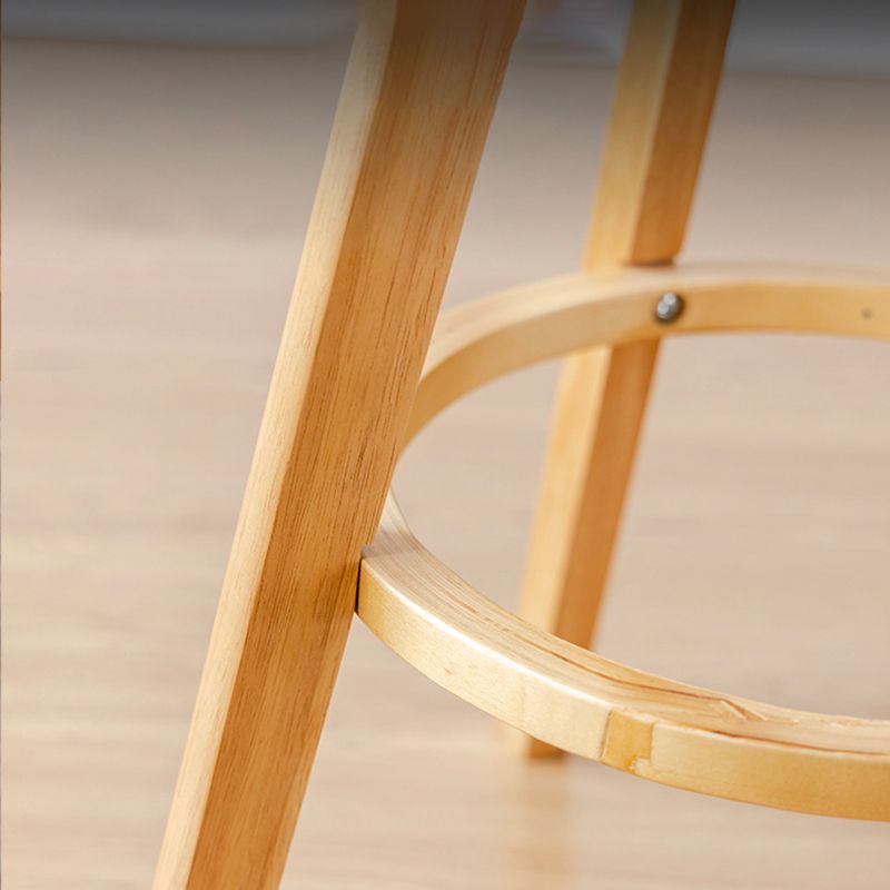 30.4 "bar scandinavo bar e sgabelli da soggiorno con legno massiccio