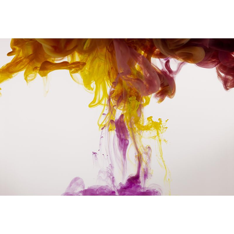 Photography Style Ink Fusion Wallpaper Mural Abstract Modern Wall Decor for Bedroom