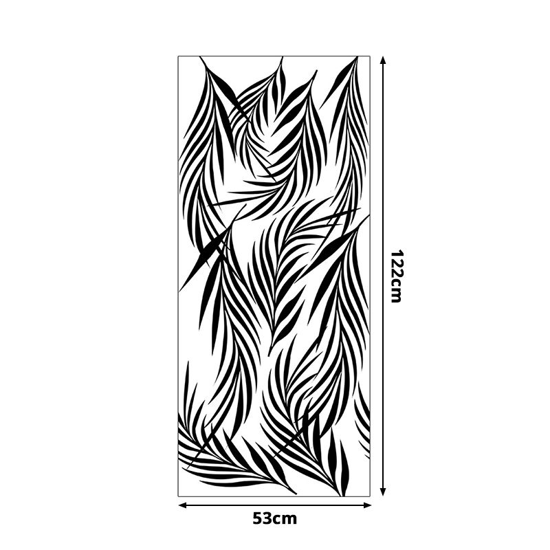 Adhesive Willow Wallpaper Panels Grey-White Modern Style Wall Art for Dining Room