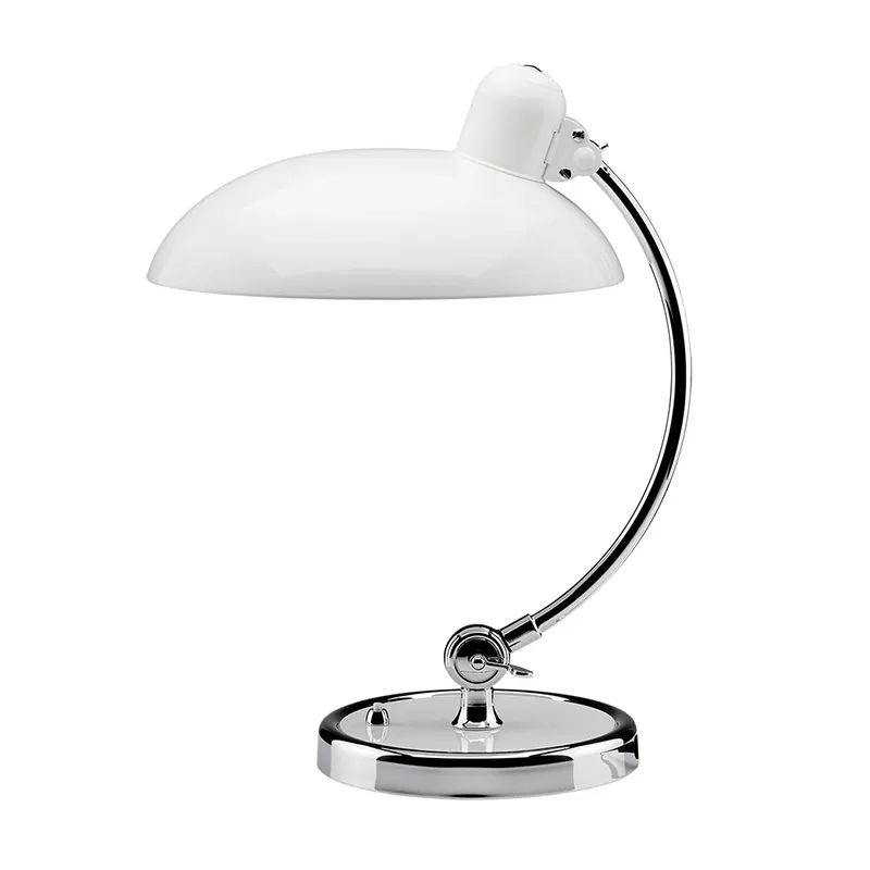 1-Light Geometric Night Table Lamp Modern Style Metal Table Lamp