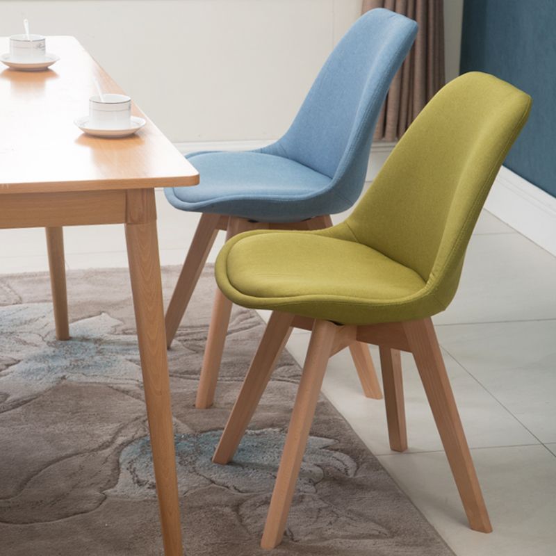 Polsterer skandinavischer Konferenzraum Seitstuhl Matte Finish Parsons Essons Stühle