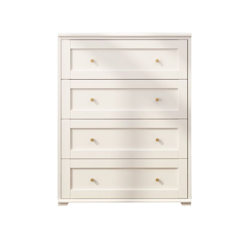 Modern Horizontal Double Dresser Birch Wood Storage Dresser for Bedroom