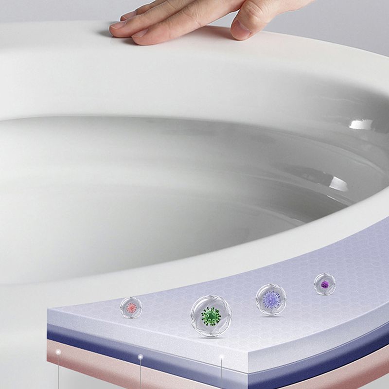 Contemporary 1 Piece Flush Toilet Floor Mounted Urine Toilet (Spray Gun not Included)