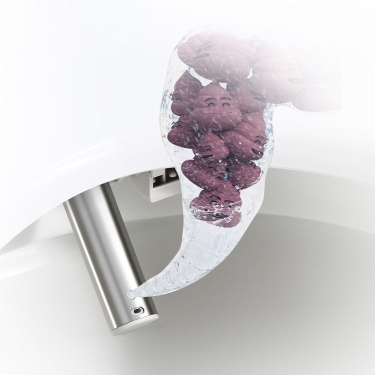 All-In-One Porcelain Toilet Bowl Porcelain Siphon Jet Flush Toilet
