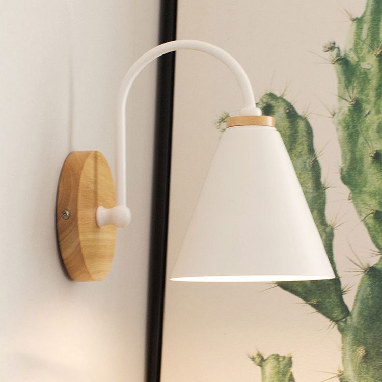 Verjüngte Wandlampen Ultra-moderne Holzwandleuchten für Schlafzimmer