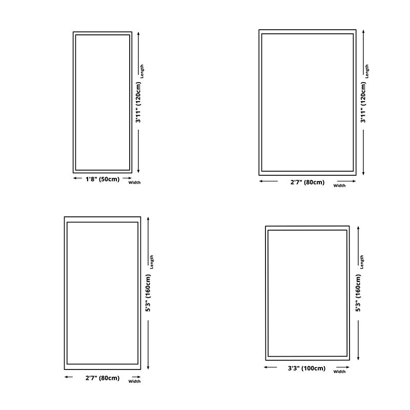 Black Modern Indoor Rug Polyester Diamond Rug Non-Slip Backing Rug for Living Room