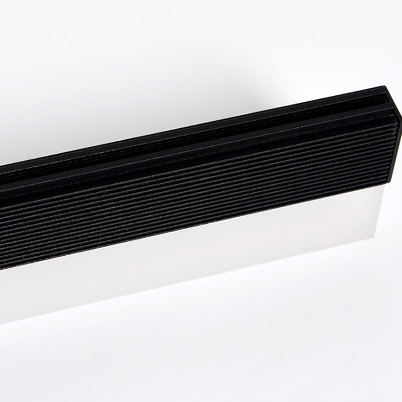 Moderne Aluminiuminselbeleuchtungskörper lineares 1-Licht-Restaurant-LED-Federungslampe