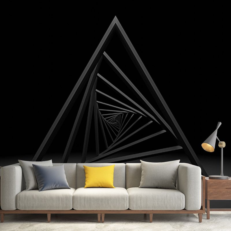 Modern Photography Mural Wallpaper Solid Geometry Indoor Wall Mural