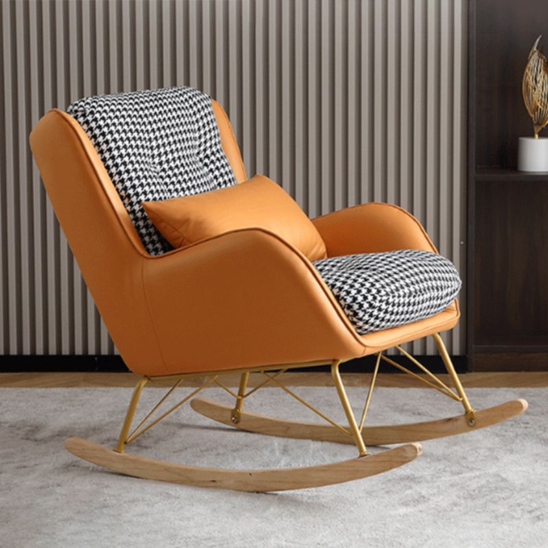 Simple Style Leisure Chaise Rocking Chair Lounge Adult Lazy Sofa Chair